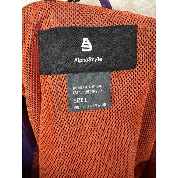 Alphastyle Originals Essentials Collection Max Tangram Gorpcore Windbreaker Sz L - Picture 13 of 15